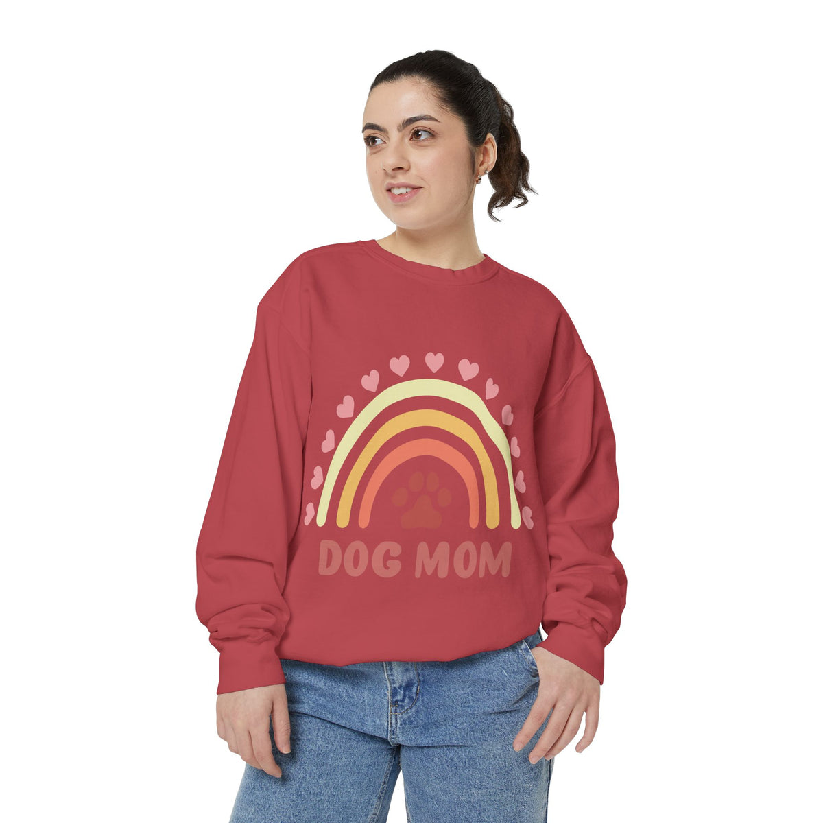 Retro Dog Mom Sweatshirtd