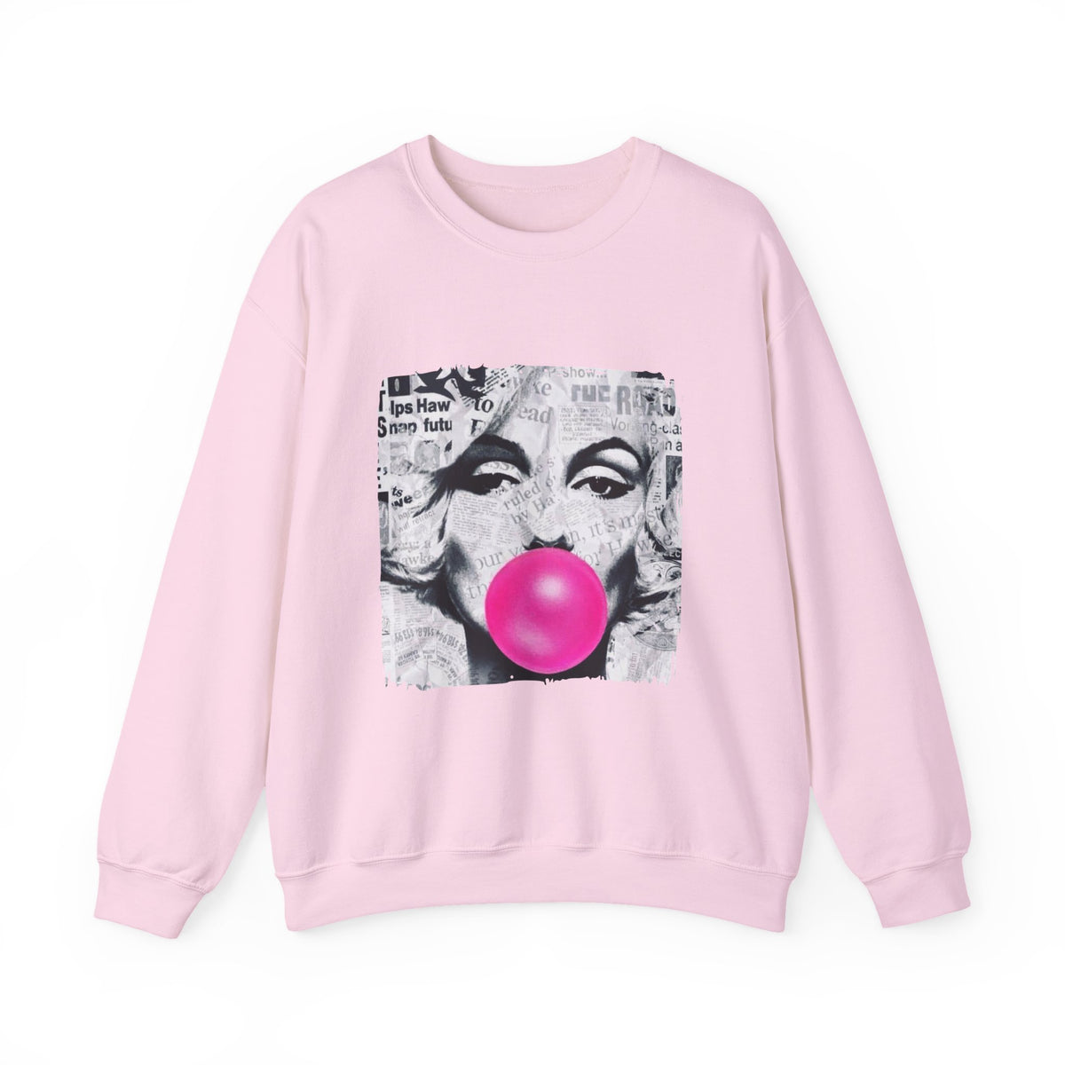 Marilyn Bubble Pop Art Crewneck