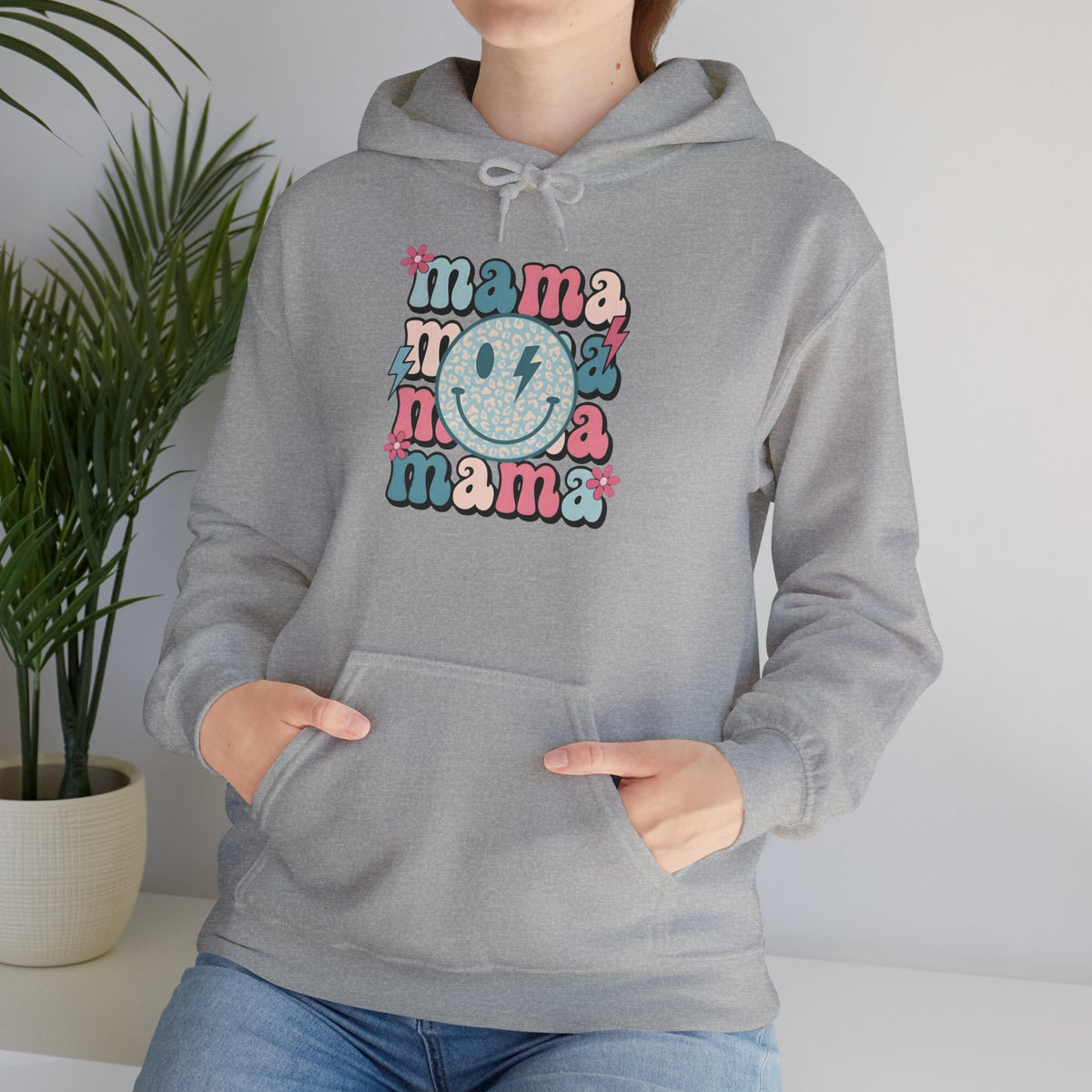 Retro Mama Smile Hoodie