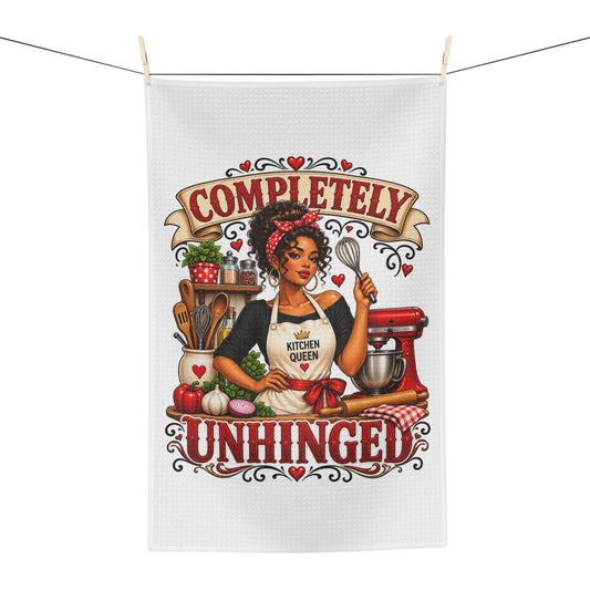 Completely Unhinged Kitchen Queen Microfiber kitchen Towel