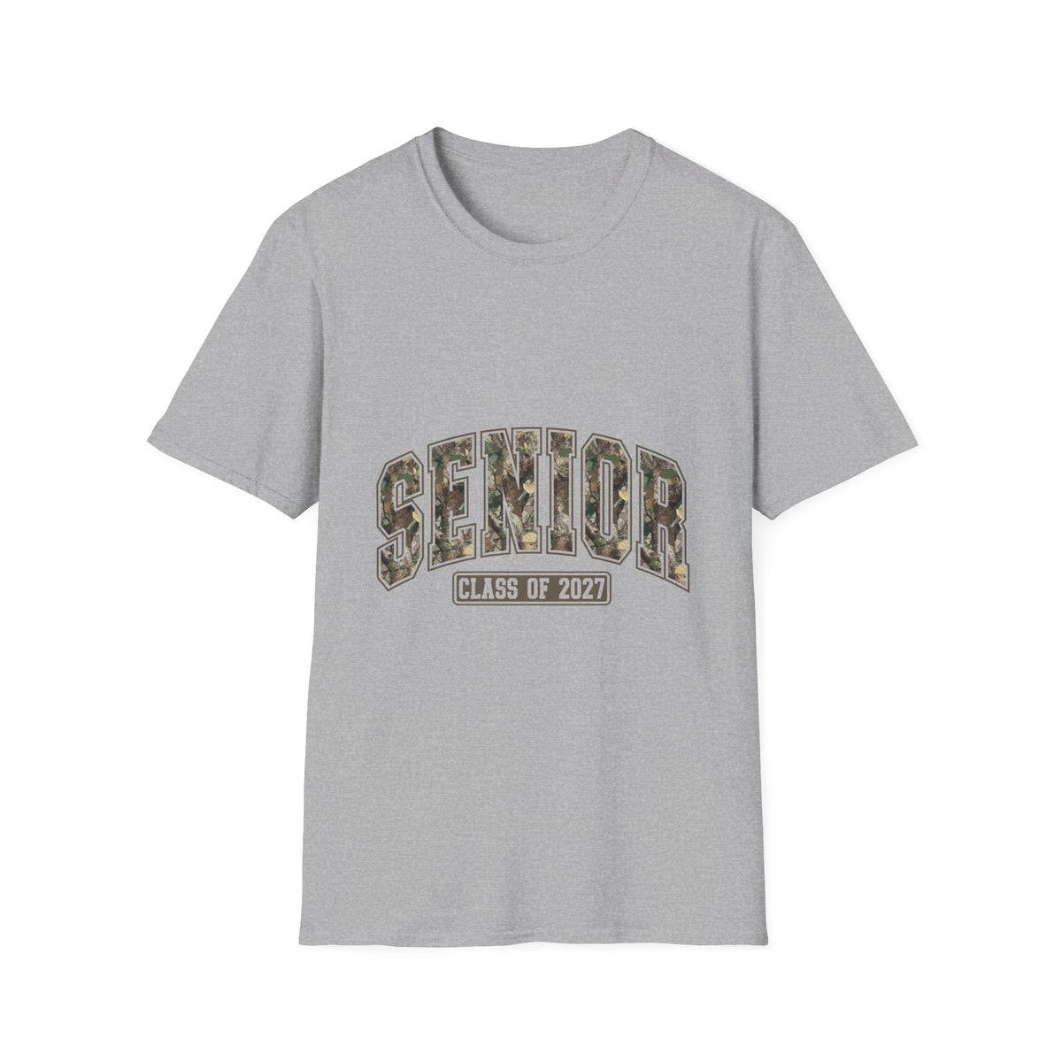 Senior Class of 2027 Camo T-Shirt