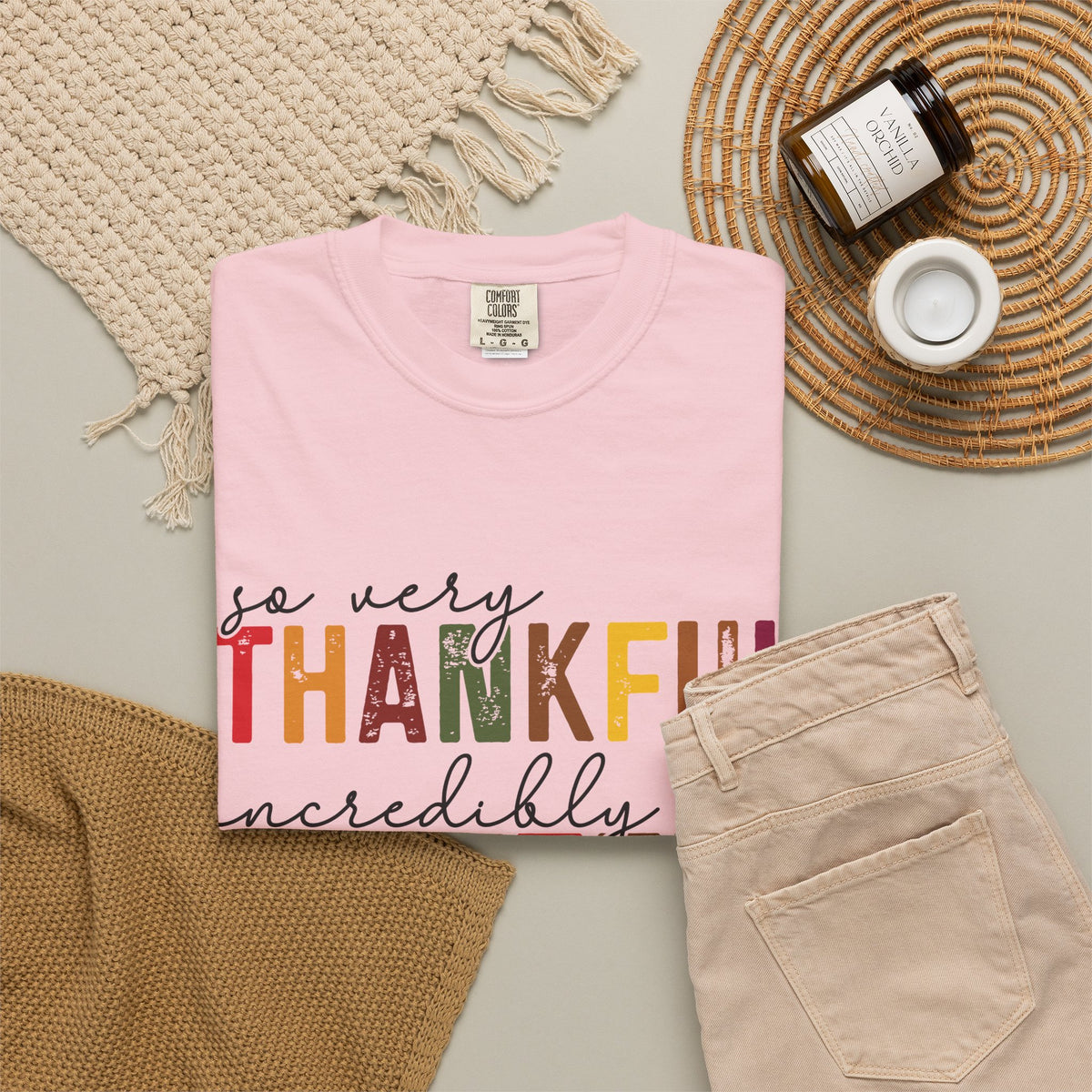Thankful Grateful Blessed T-Shirt