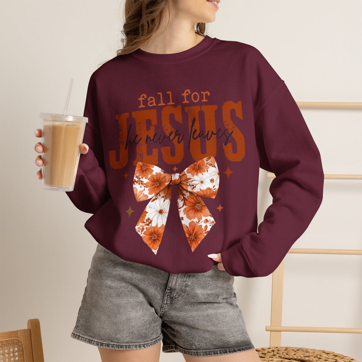 'Fall for Jesus' Sweatshirt