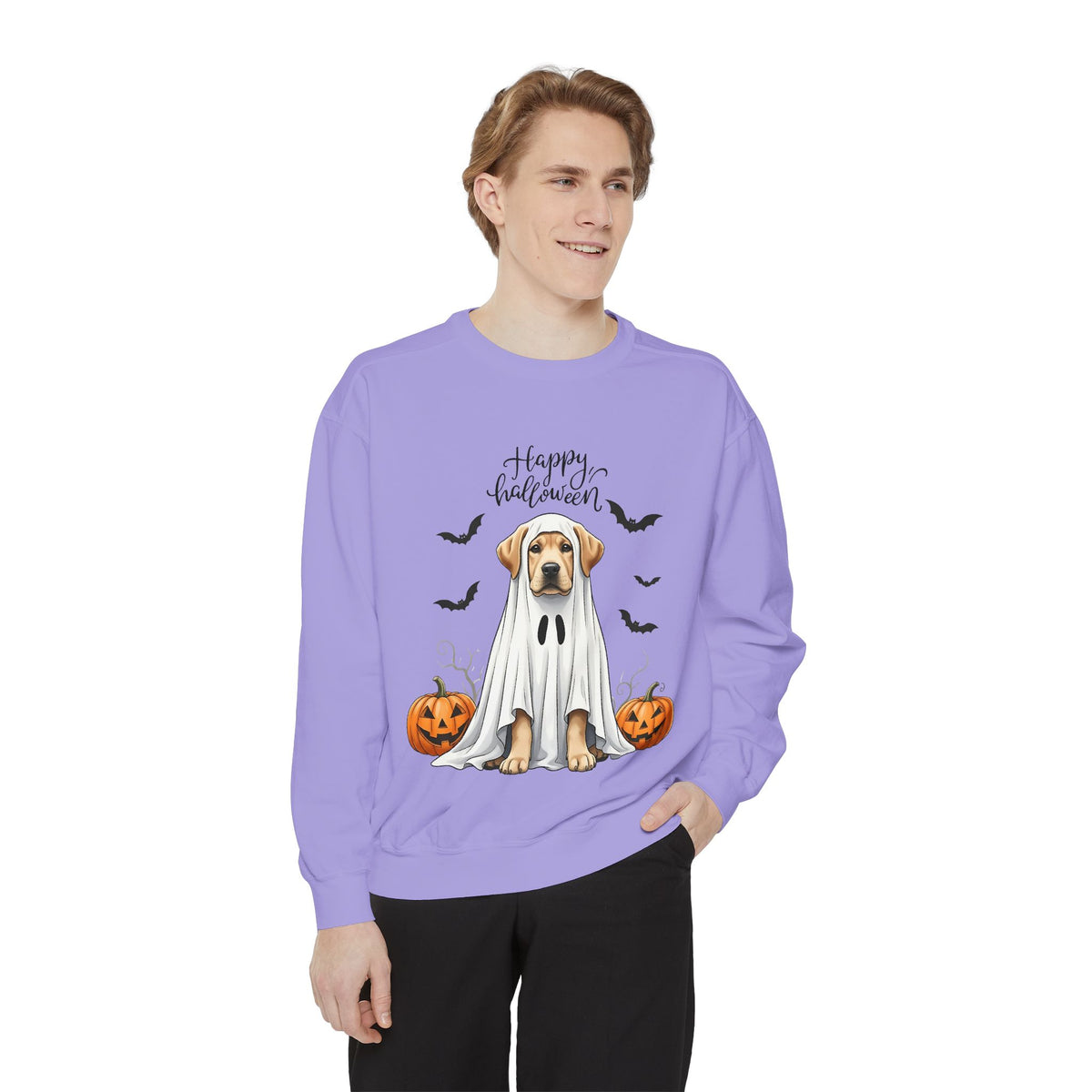 Halloween Labrador Ghost Sweatshirt