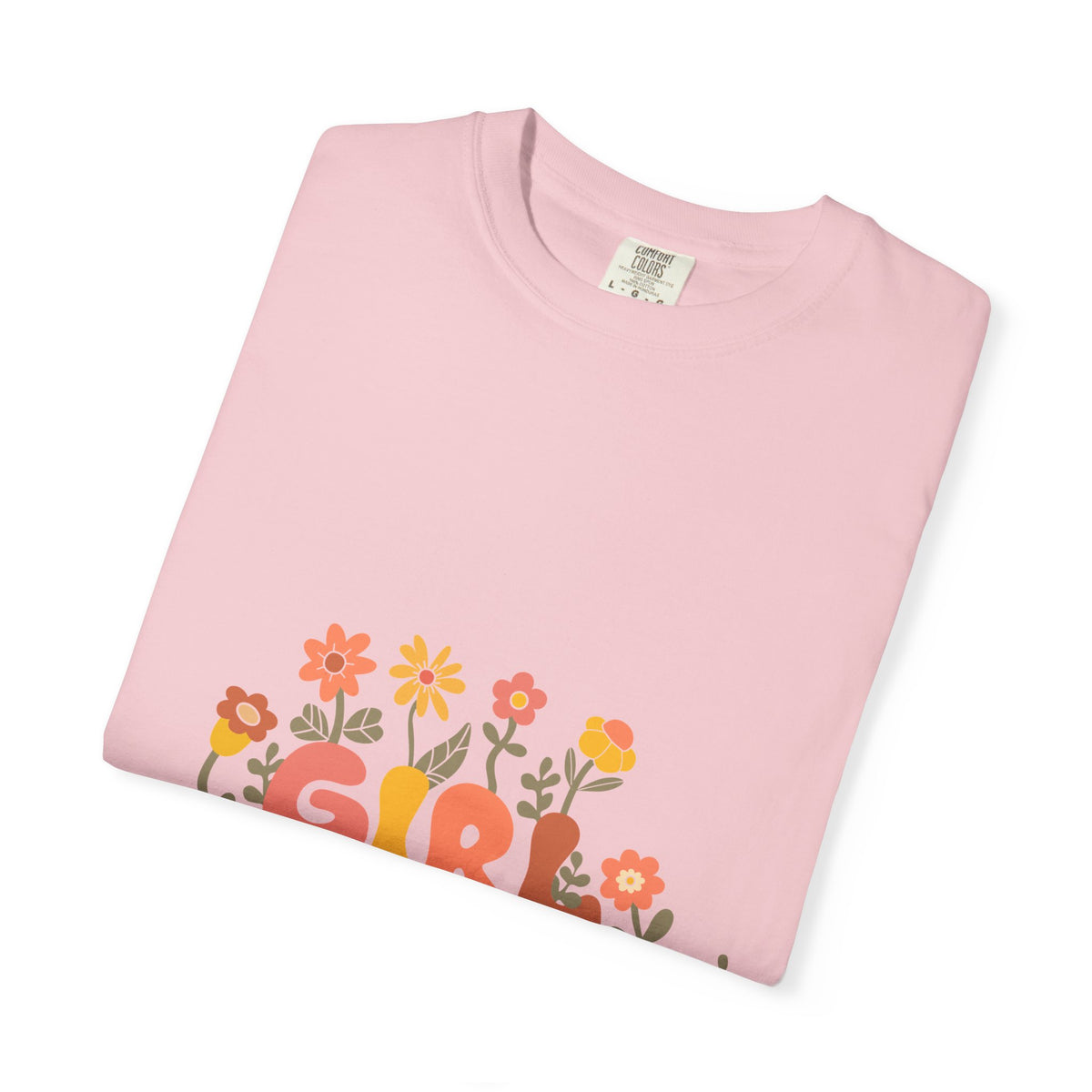 Retro Girl Mama Floral T-Shirt