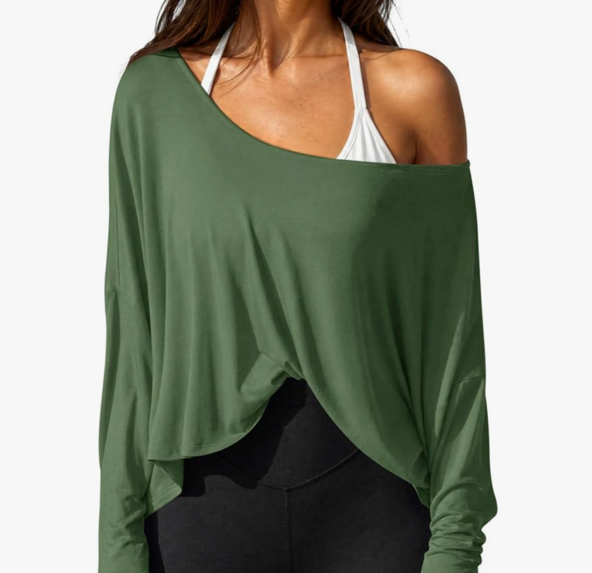Off Shoulder Crop Top