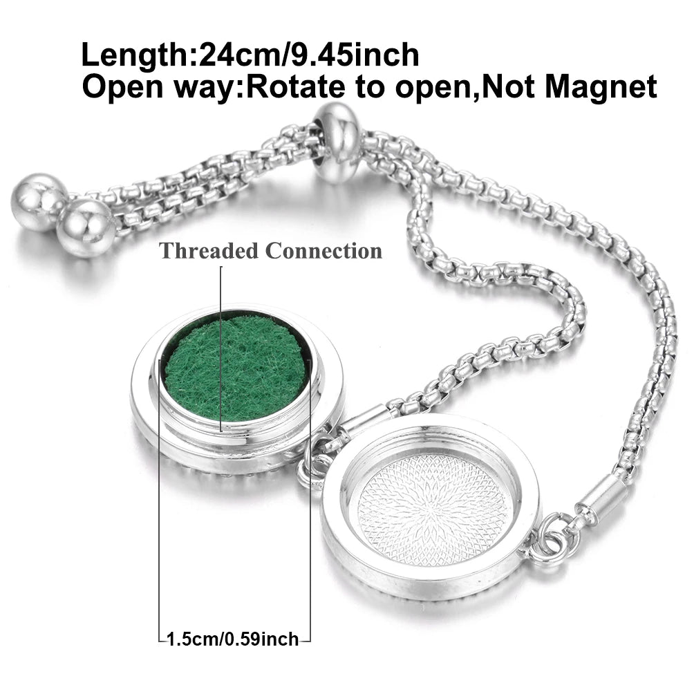 Aromatherapy Essential Oil Diffuser Bracelet