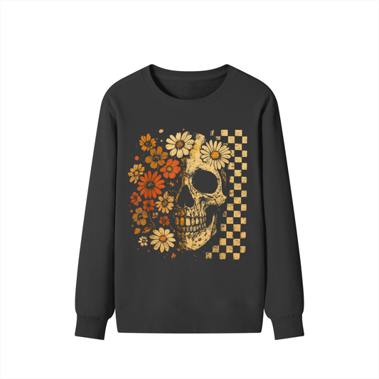 Retro Skull Classic Crewneck